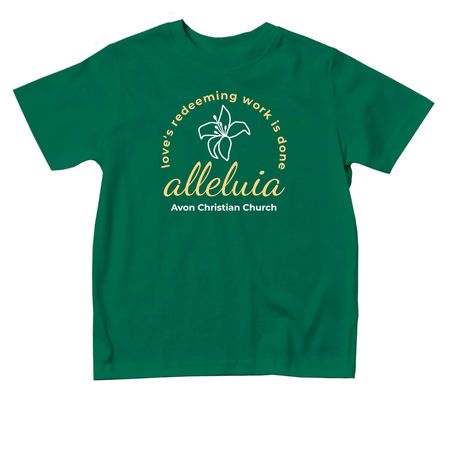 ACC Alleluia Easter- Toddler, a Kelly Toddler Tee