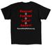 RescueRehabRehome Spring Swag Fundraiser, a Black Classic Unisex Tee (back-view)