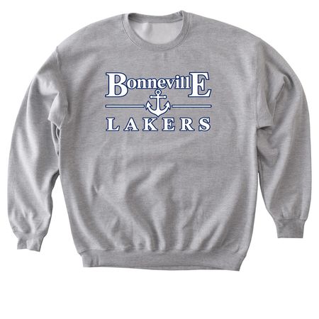 Old Skool Theme, a Sport Grey Softstyle Crewneck Sweatshirt