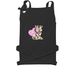 Cooking along, a Black Cotton Canvas Pocket Apron