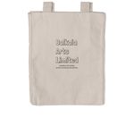 Balkoia Arts Limited - Tote Bags, a Pumice Reclaimist Everywhere Tote Bag (back-view)