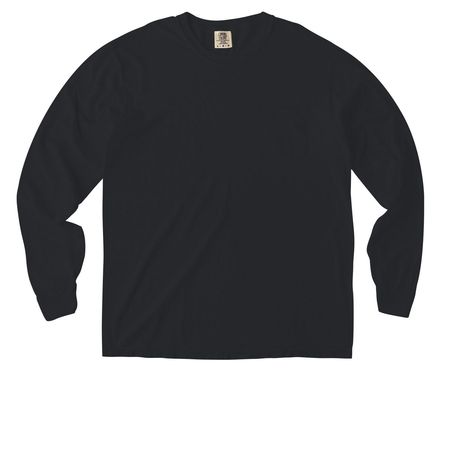 Daddy of an angel, a Black Comfort Colors Long Sleeve Pocket Tee