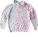 Dispatch & Control&nbsp;, a Cotton Candy Youth Tie Dye Pullover Hoodie (back-view)