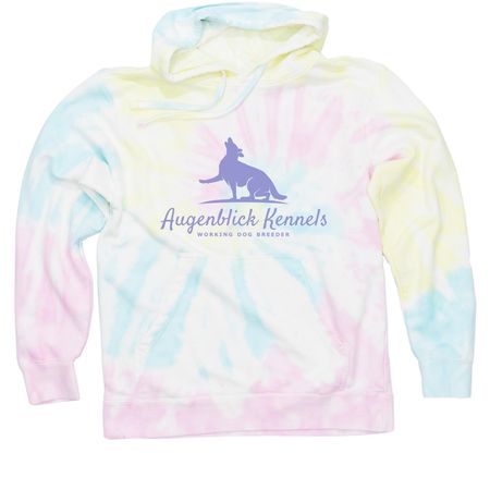 Augenblick Kennels&nbsp;, a Sunset Swirl Tie Dye Pullover Hoodie