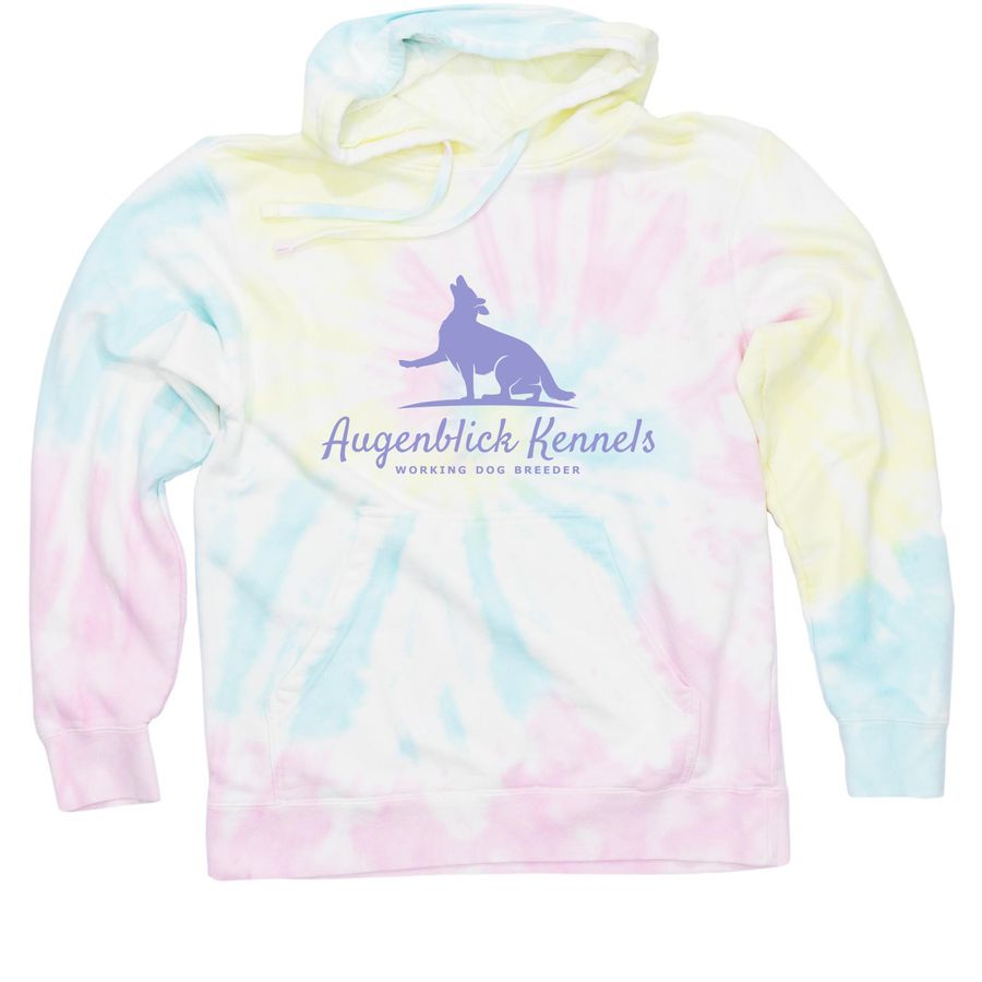 Augenblick Kennels&nbsp;, a Sunset Swirl Tie Dye Pullover Hoodie