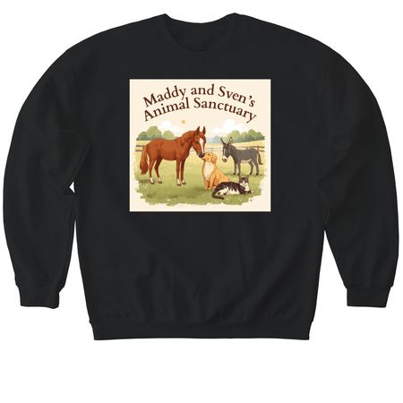 Farm shirt&nbsp;, a Black Softstyle Crewneck Sweatshirt
