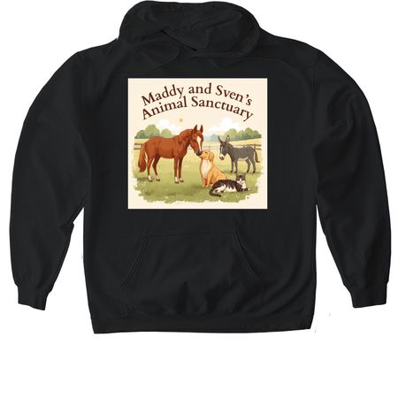 Farm shirt&nbsp;, a Black Gildan Softstyle Pullover Hoodie