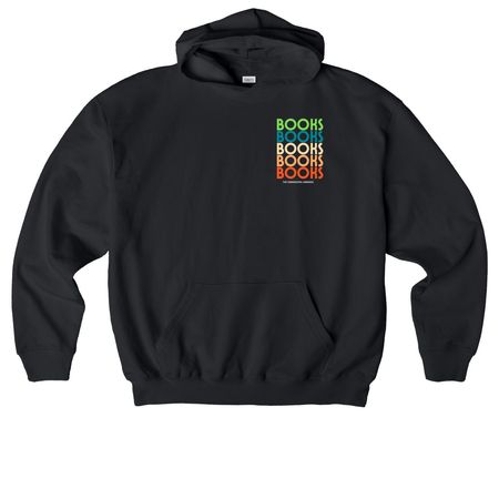 Books Books Books Sweatshirts, a Black Stanley/Stella Cooper Dry Pullover Hoodie