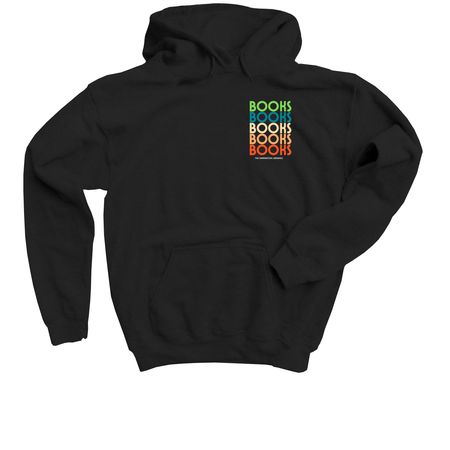 Books Books Books Sweatshirts, a Black Youth Pullover Hoodie