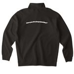 Southeast Brainspotting Institute, a Black Midweight Quarter Zip Pullover (back-view)