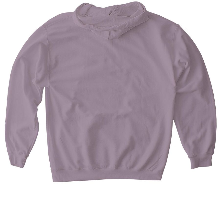 Outreach Hoodie - Distressed White Logo, a Paragon Gildan Softstyle Pullover Hoodie (back-view)