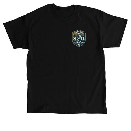 The River Heals, a Black Classic Unisex Tee