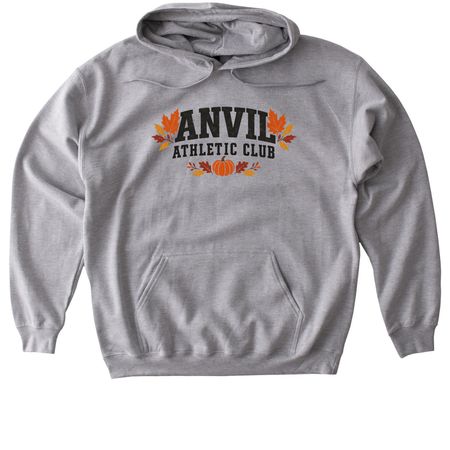 Autumn Anvil Apparel, a Sport Grey Gildan Softstyle Pullover Hoodie
