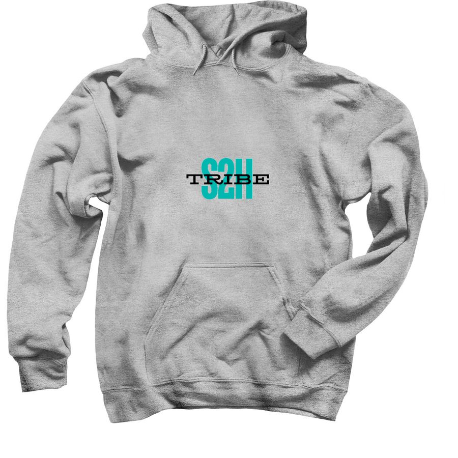 S2H TRIBE, a Sport Grey Pullover Hoodie