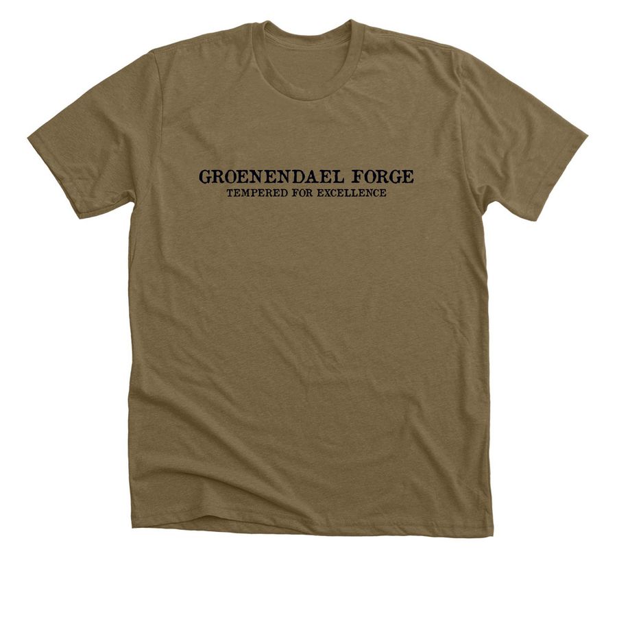 Groenendael Forge, a Heather Olive Premium Unisex Tee