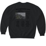 1st Platoon, a Black Softstyle Crewneck Sweatshirt (back-view)