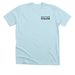 Guild shirt with rainbow logo, a Heather Ice Blue Premium Unisex Tee