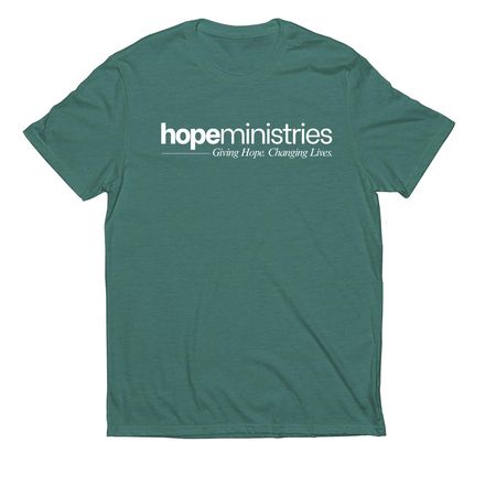 Hope Ministries (Tees & Sweatshirts), a Deep Sea Green Allmade Eco Triblend Unisex Tee