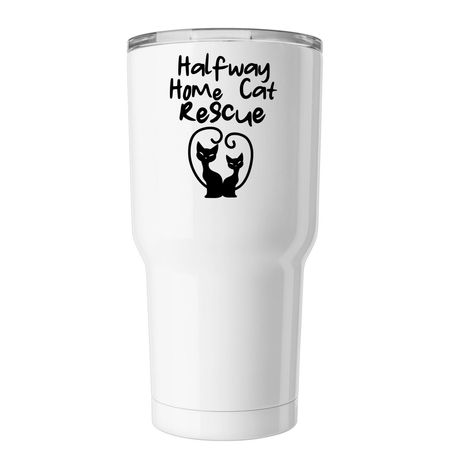 30 oz Tumbler, a White Insulated Tumbler
