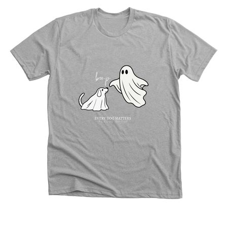boo-p, a Athletic Heather Premium Unisex Tee