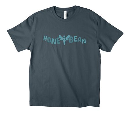 HoNeYbEaN, a Vintage Navy Unisex Heavyweight Tee