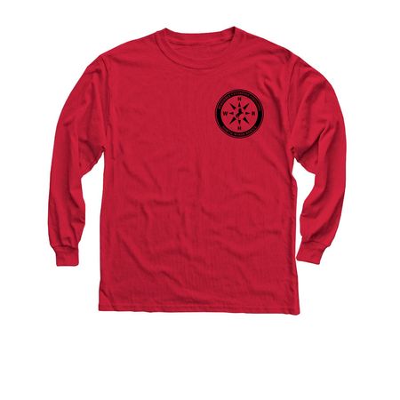 Remember Everyone Deployed, a Red Youth Long Sleeve Tee