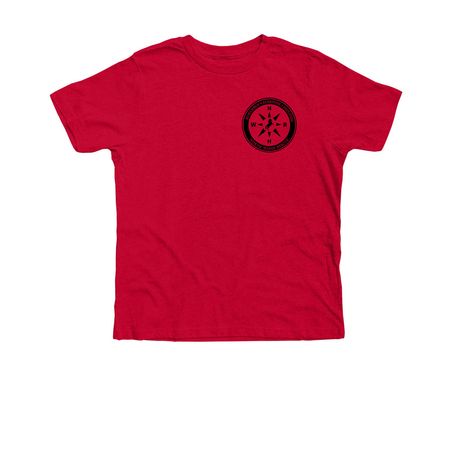 Remember Everyone Deployed, a Heather Red Premium Youth Tee