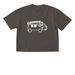 Trips and Trails 1, a Pepper Comfort Colors Boxy Tee