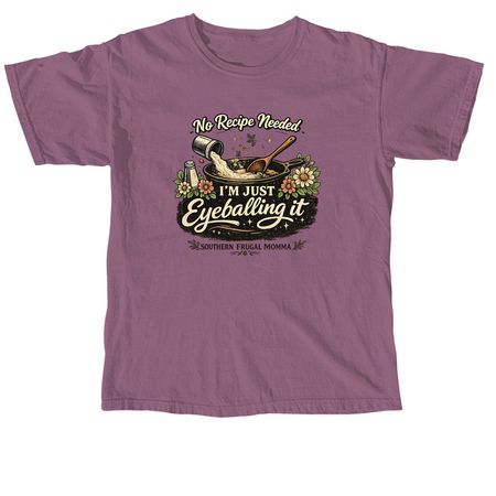 Just Eyeball It, a Berry Comfort Colors Unisex Tee