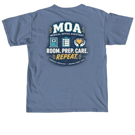 MOA Team Shirt, a Blue Jean Comfort Colors Unisex Tee