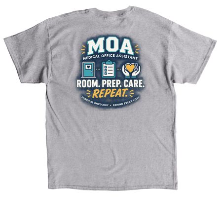 MOA Team Shirt, a Sport Grey Classic Unisex Tee