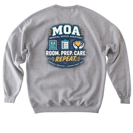 MOA Team Shirt, a Sport Grey Softstyle Crewneck Sweatshirt