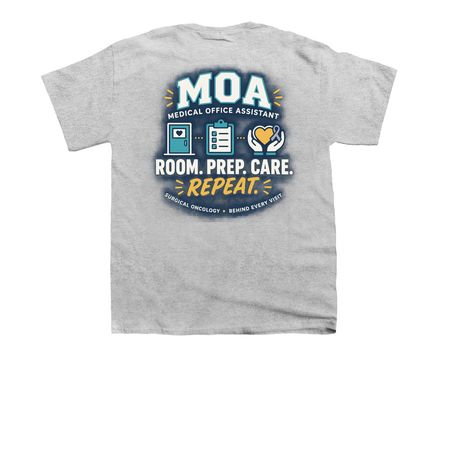 MOA Team Shirt, a Sport Grey Youth Unisex Tee