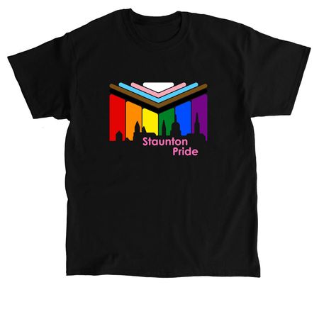Staunton Pride 2026, a Black Classic Unisex Tee