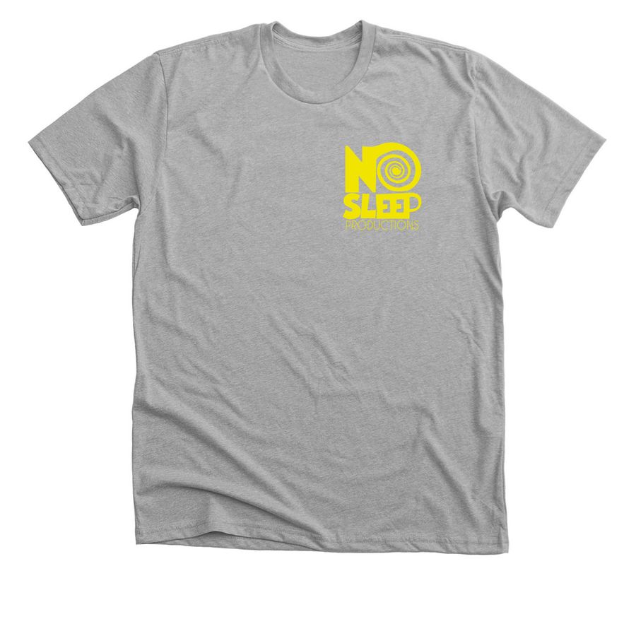 No Sleep Productions Steplo, a Athletic Heather Premium Unisex Tee