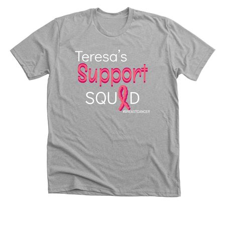 BreastCancer Journey, a Athletic Heather Premium Unisex Tee