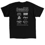 CLT 2026-2027 Season Shirt, a Black Classic Unisex Tee (back-view)