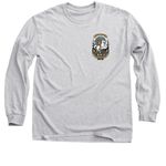 Skunk Ape Night Run, a Sport Grey Classic Long Sleeve Tee (back-view)