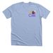 JB COMING TINY, a Heather Baby Blue Premium Unisex Tee