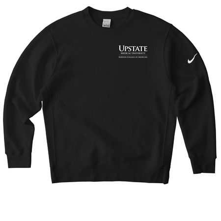 Nike Athletic Wear, a Black Nike Club Fleece Crewneck Sweatshirt