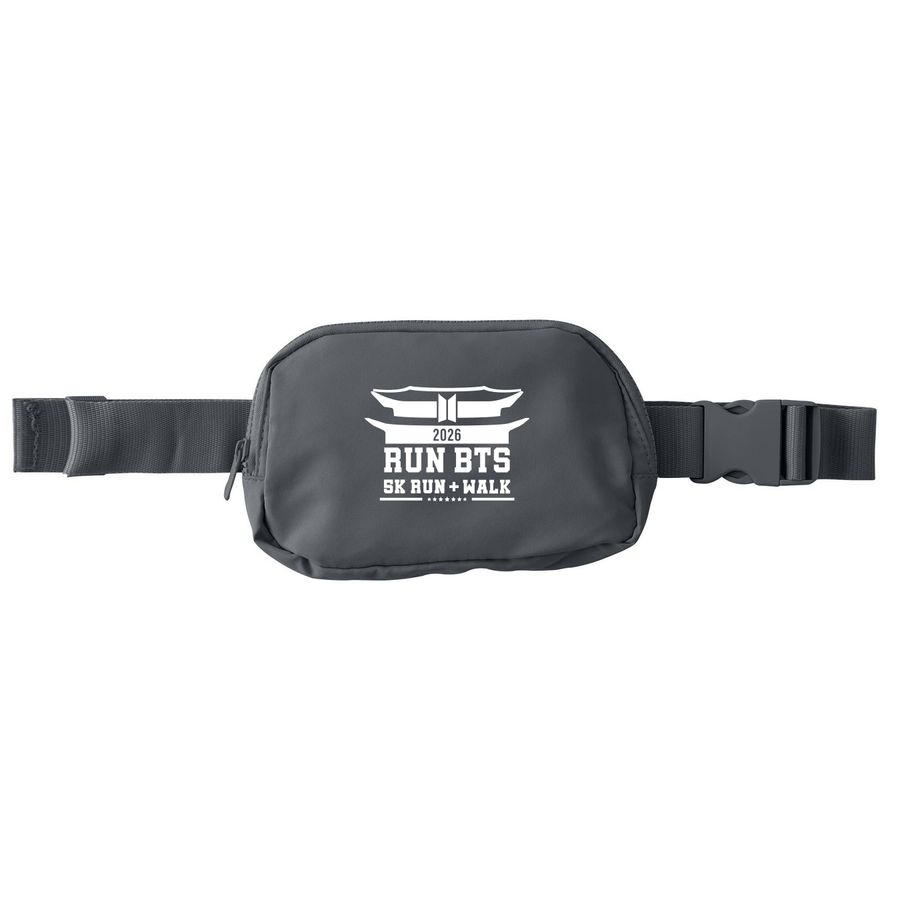 Gwanghwamun hip pack, a Storm Grey Matte Hip Pack