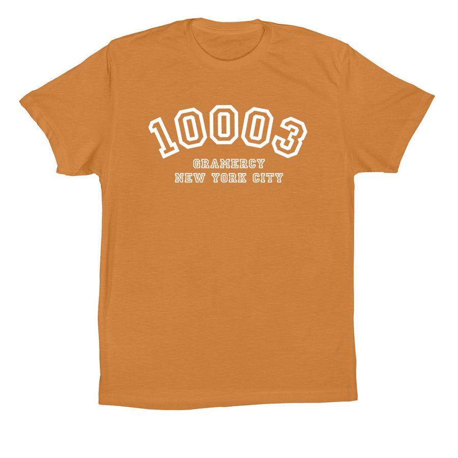 10003 Varsity White, a Toast Premium Cotton Tee