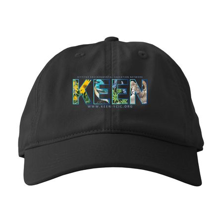 KEEN Caps!, a Black Printed Eco Baseball Cap