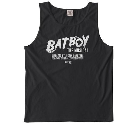 Bat Boy The Musical Merch, a Black Comfort Colors Tank Top