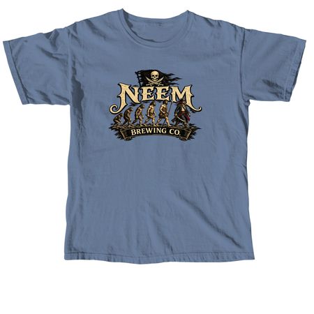 Neem brewing, a Blue Jean Comfort Colors Unisex Tee