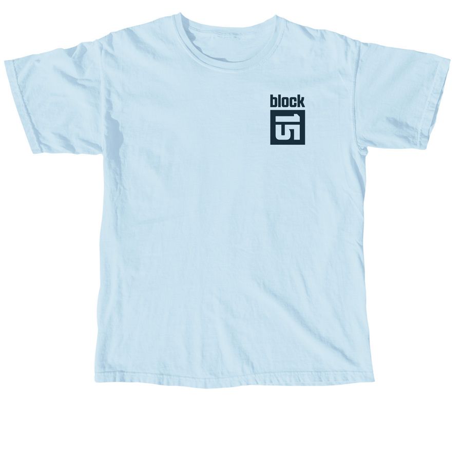 The Willamette Collection ? Dark Logo, a Chambray Comfort Colors Unisex Tee
