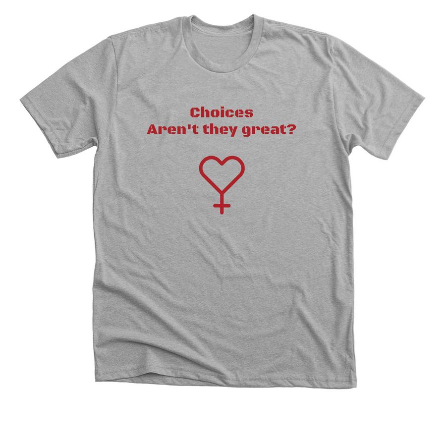 T-Shirt Fundraiser, a Athletic Heather Premium Unisex Tee