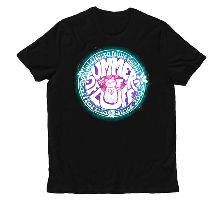 Summer of Fluff - Galaxy, a Deep Black Allmade Organic Cotton Unisex Tee