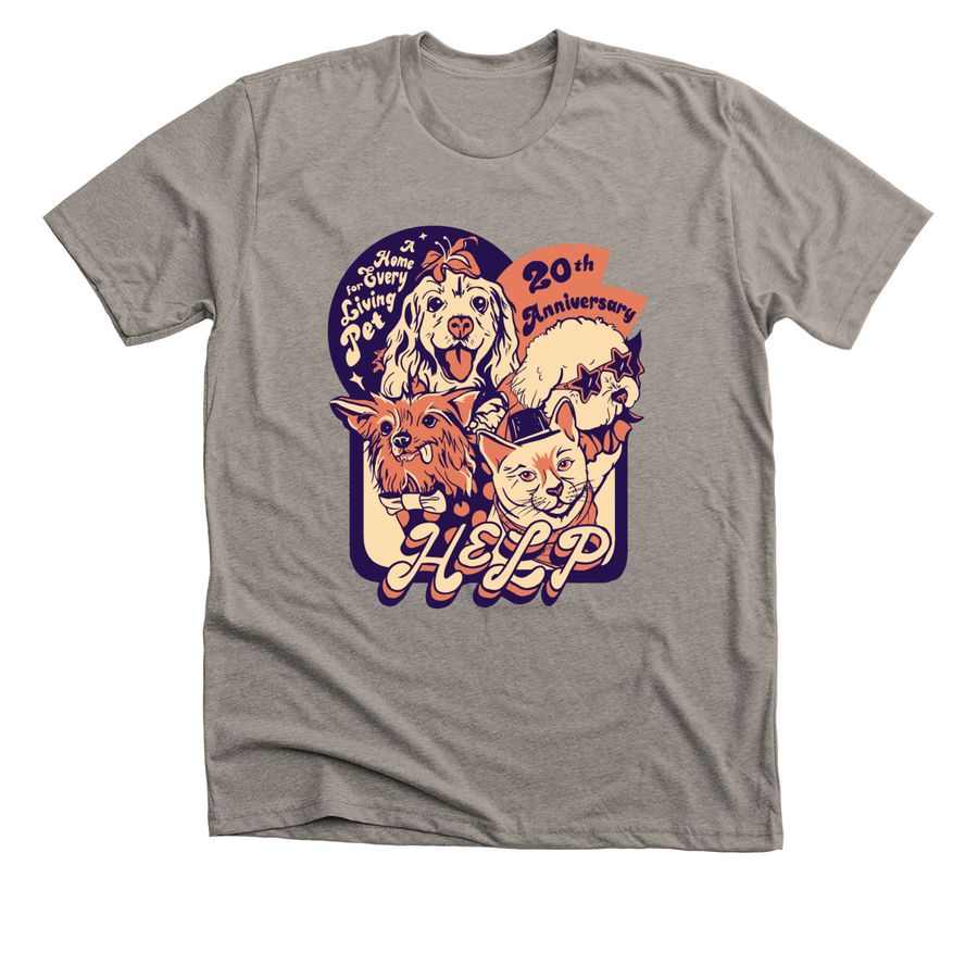 A Home for Every Living Pet, a Heather Stone Premium Unisex Tee