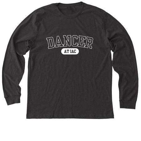 Dancer at IAC!, a Dark Grey Heather Premium Long Sleeve Tee